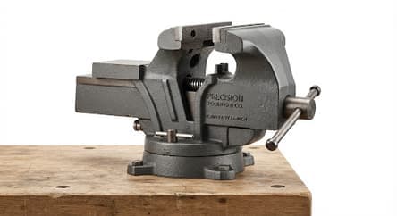 Forged Steel Bench Vise 4"